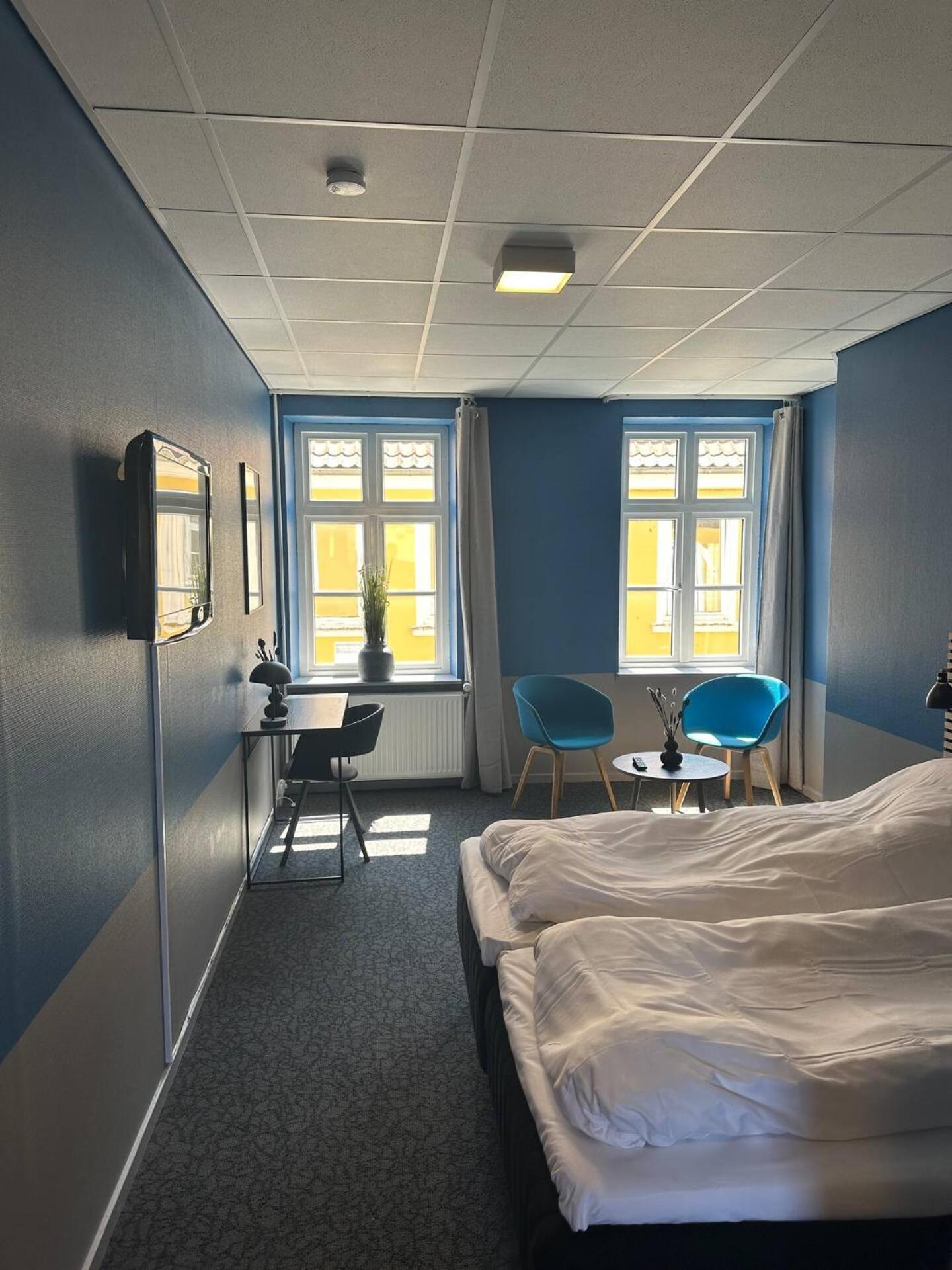 Blue Double Room 6 On Pedestrian Street Saeby Exteriör bild